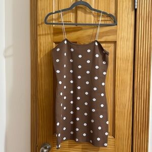 Casual Cider dress. Tan. Size S.